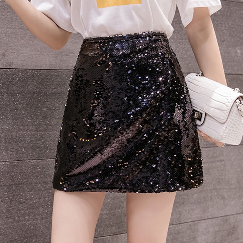 Chân váy chữ A lưng cao dài đến giữa đùi thời trang mùa hè và xuân Hàn 2020 | BigBuy360 - bigbuy360.vn