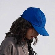 Nón Kết - Mũ Lưỡi Trai KAKI RÁCH cực chất dành cho cả nam và nữ - ĐEN