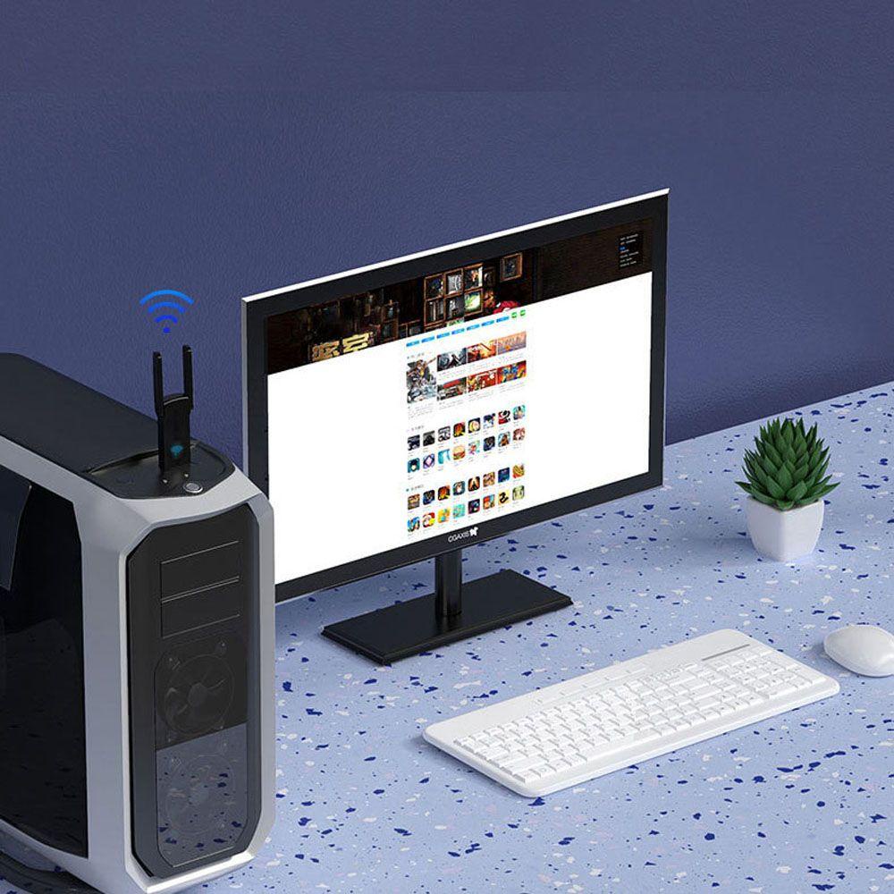 Thiết Bị Thu Sóng Wifi Băng Tần Kép 1200Mbps Hỗ Trợ Thẻ Mạng Không Dây Cho Laptop / PC