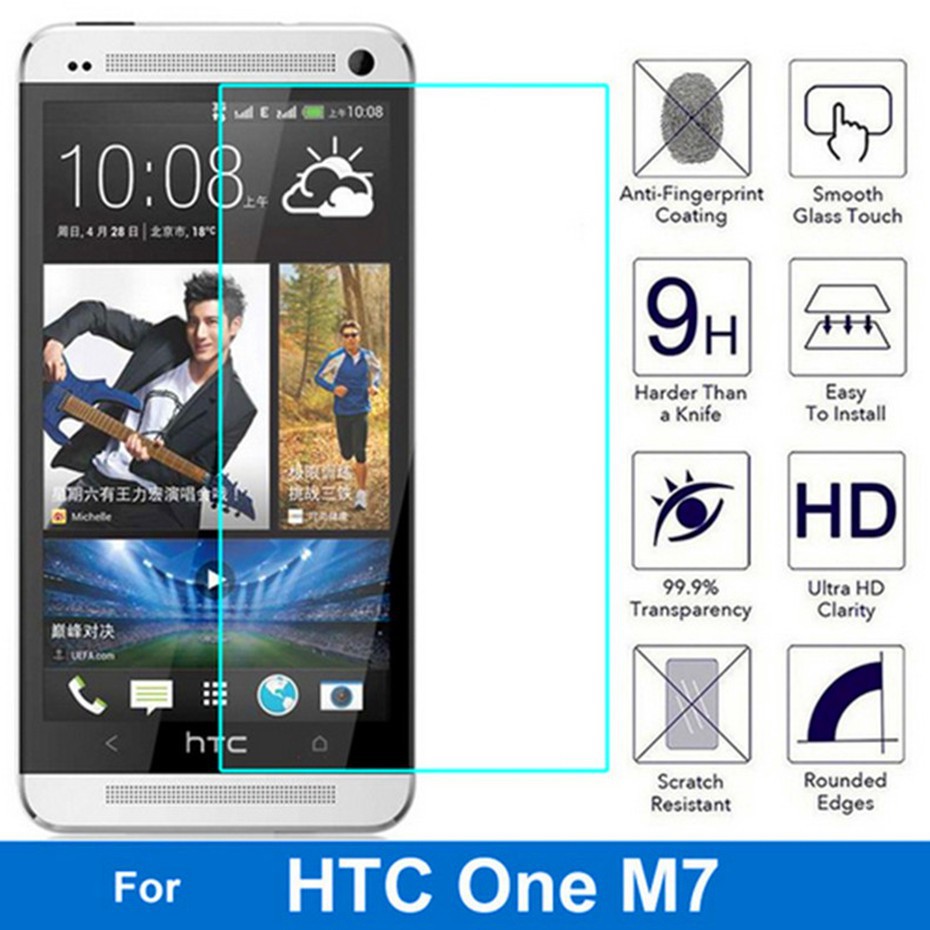 Kính Cường Lực Chống Cháy Nổ Cho Htc One M7 801S 801E 801N 801D 802T