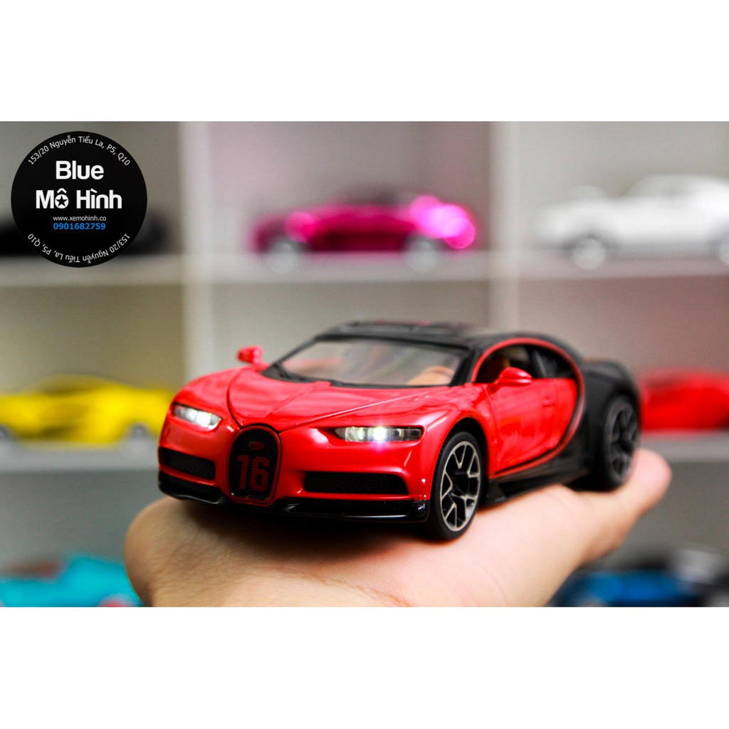 Blue mô hình | Xe mô hình Bugatti Chiron tỷ lệ 1:32