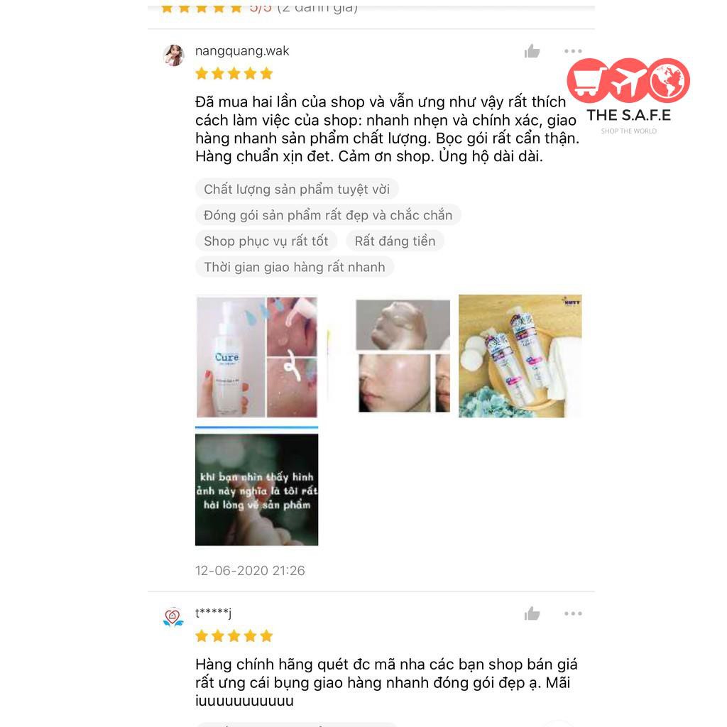 [Tặng 1000 xu] Tẩy Da Chết Cure Natural Aqua Gel Hàng Nhật Nội Địa 250ml | BigBuy360 - bigbuy360.vn