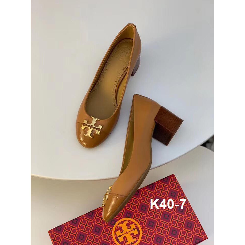 K40-7 Tory Burch giày cao 5cm siêu cấp