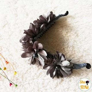 [Xả hàng] Kẹp chéo bông 2 mặt.kẹp lớn Handmade [ẢNH THẬT]