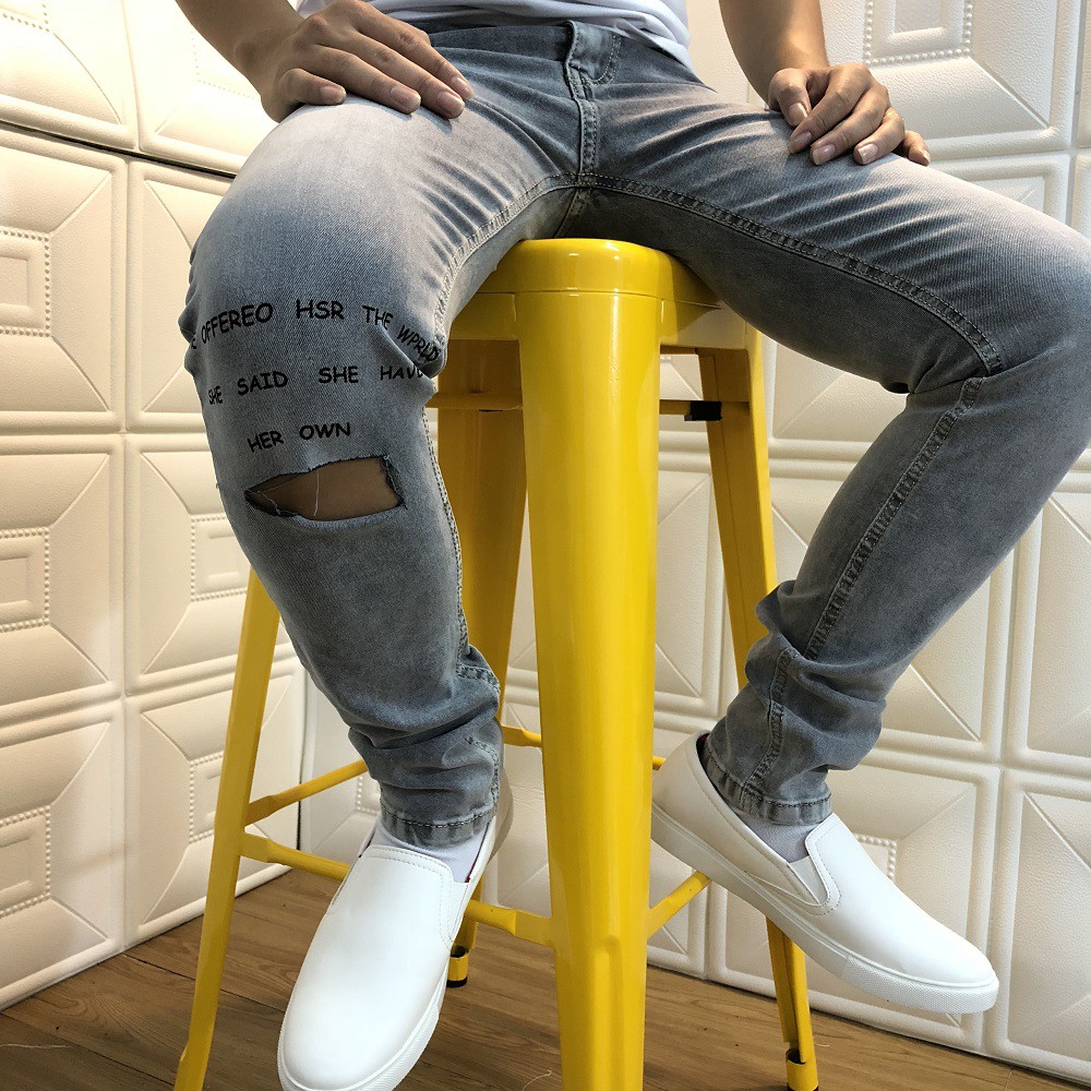 ⚡️ Quần Jeans Nam Thời Trang Phong Cách TLS5683 - Có Video Quay Thật