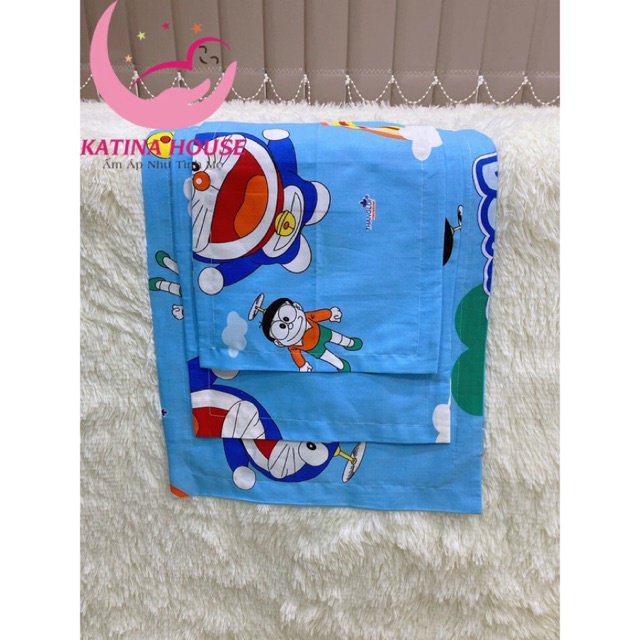 Vỏ áo gối nằm cho bé, vải cotton Thắng Lợi mềm, mát, nhiều họa tiết hoạt hình đáng yêu thân thiện | BigBuy360 - bigbuy360.vn