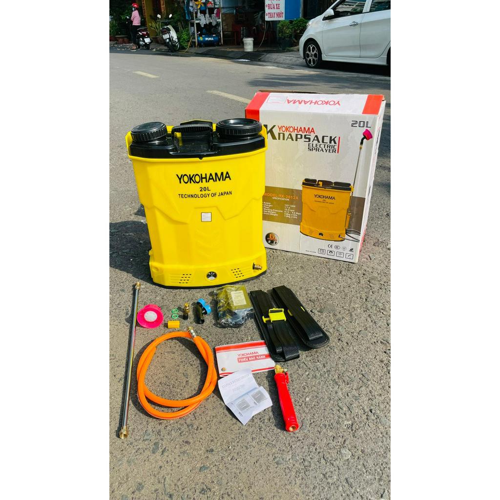 Bình xịt thuốc.Bình xịt điện YOKOHAMA  | 20L cực mạnh.Bảo hành 6 T