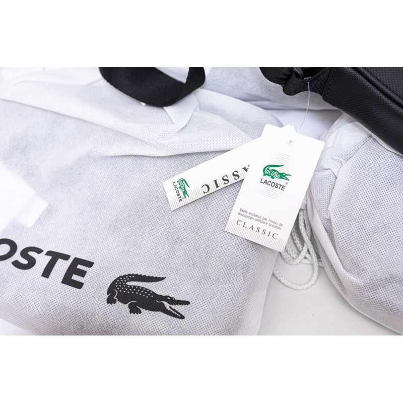 [Ảnh tự chụp] TÚI ĐÉO CHÉO LACOSTE KHOÁ SẮT CHÍNH HÃNG VNXK