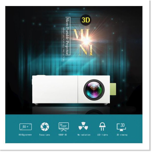 🆕 Máy chiếu mini YG-310 Full HD 1080p ✴️ FREESHIP ✴️