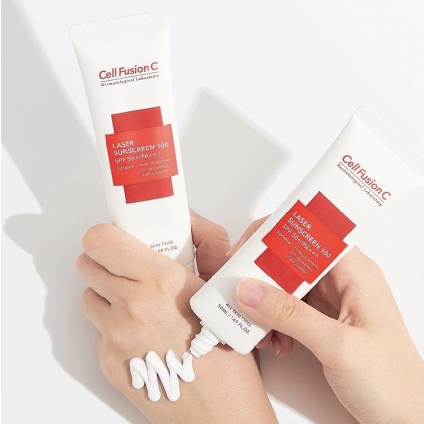SET Kem Chống Nắng Cell Fusion C Laser Sunscreen 100 spf50/PA+++