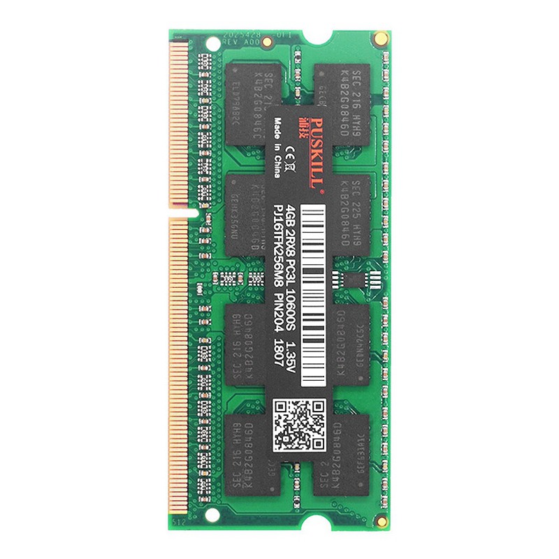 PUSKILL Bộ Nhớ Máy Tính 4g Ddr3 Ram 1600mhz 1.35v 204-pin | BigBuy360 - bigbuy360.vn
