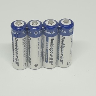 Bộ 4 pin Sạc AA đa năng Doublepow 1200 mAh tặng kèm hộp đựng pin
