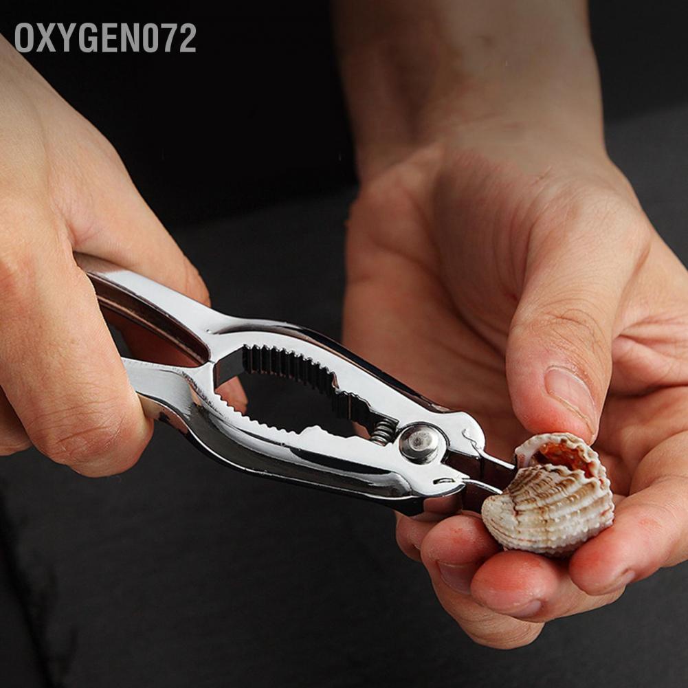Oxygen072 Blood Clam Opener Crab Pliers Nut Cracker Multi Functional Tool for Kitchen Shellfish Food