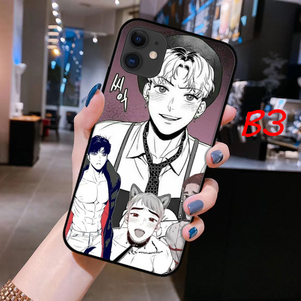 Ốp Điện Thoại Mềm Hình Anime bj Cho iPhone 11 Pro 7 8 Plus 6 6s Plus X XS XR XS Max 5 5s SE