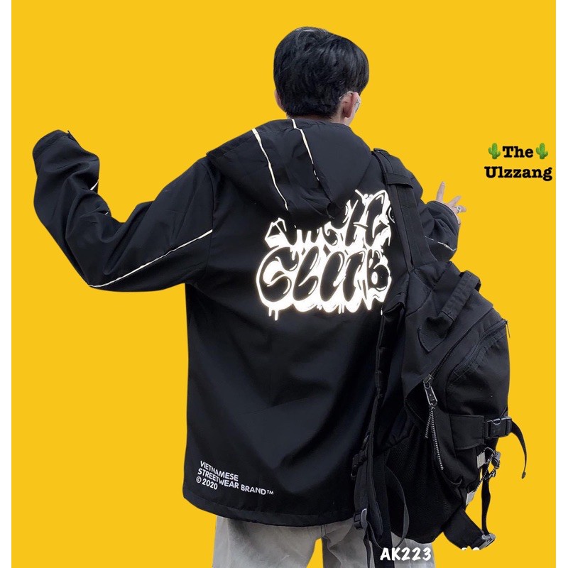 🌵 𝐓𝐡𝐞 𝐔𝐥𝐳𝐳𝐚𝐧𝐠 🌵 223 Áo Khoác Dù HIGH CLUB Hàng Chất Lượng Chất Dù 2 Lớp. Bomber Jacket - Hottrend - Mẫu Mới