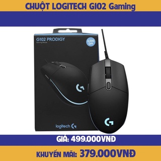 Chuột gaming logitech g102 prodigy rgb led-hàng chính hãng