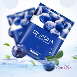Mặt nạ dưỡng trắng da giữ ẩm việt quất bioaqua - hộp 10 miếng - 300g