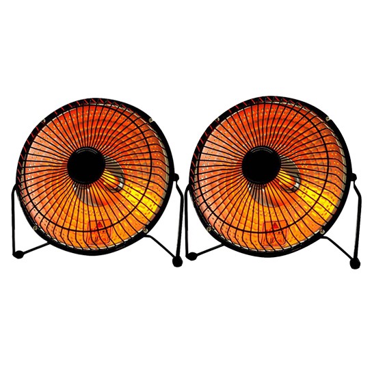 Combo 2 Quạt sưởi Heater Fan 360 độ 4 inch