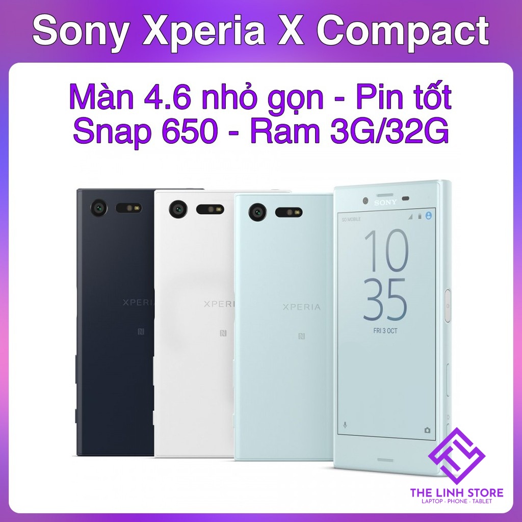 Điện thoại Sony Xperia X Compact - Ram 3G 32G