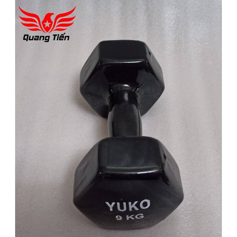 Tạ tay cao su cao cấp Yuko 9 kg (giá 1 quả)