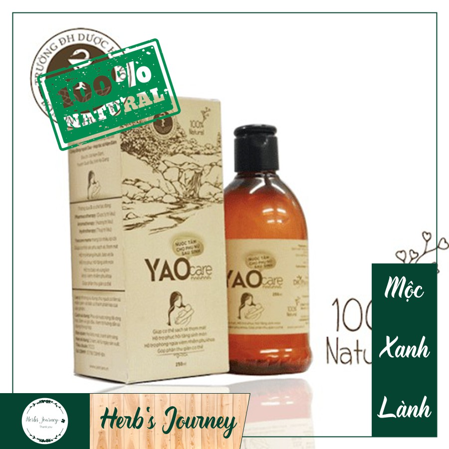 [CHÍNH HÃNG] Yaocare mama - Nước tắm thảo dược cho phụ nữ sau sinh - Dược Khoa Xanh - DK Pharma - 100% thảo mộc tự nhiên