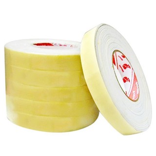 1 Cuộn Băng Keo Xốp 2 Mặt Vàng 2F4 ( 2.4cm )