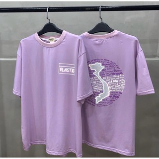 Áo phông nữ dáng rộng in hình