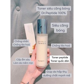 [chuẩn auth date mới] Toner siêu căng bóng Dr Peptit