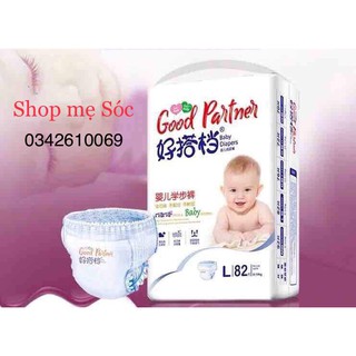 Bỉm Quần Good Partner M92/L82/XL76/XXL72 Siêu mỏng, siêu mềm, siêu tiết kiệm