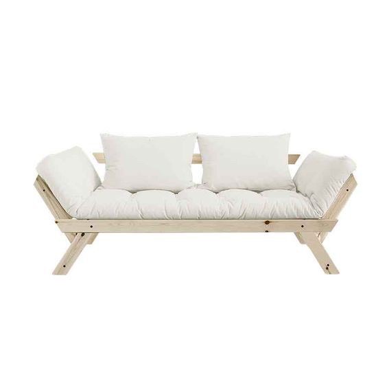 Ghế Sofa Simple, Gỗ thông tự nhiên, Vân gỗ đẹp, Kiểu dáng đơn giản, 2 tư thế, tiện nghi bất ngờ  DÀI 2M
