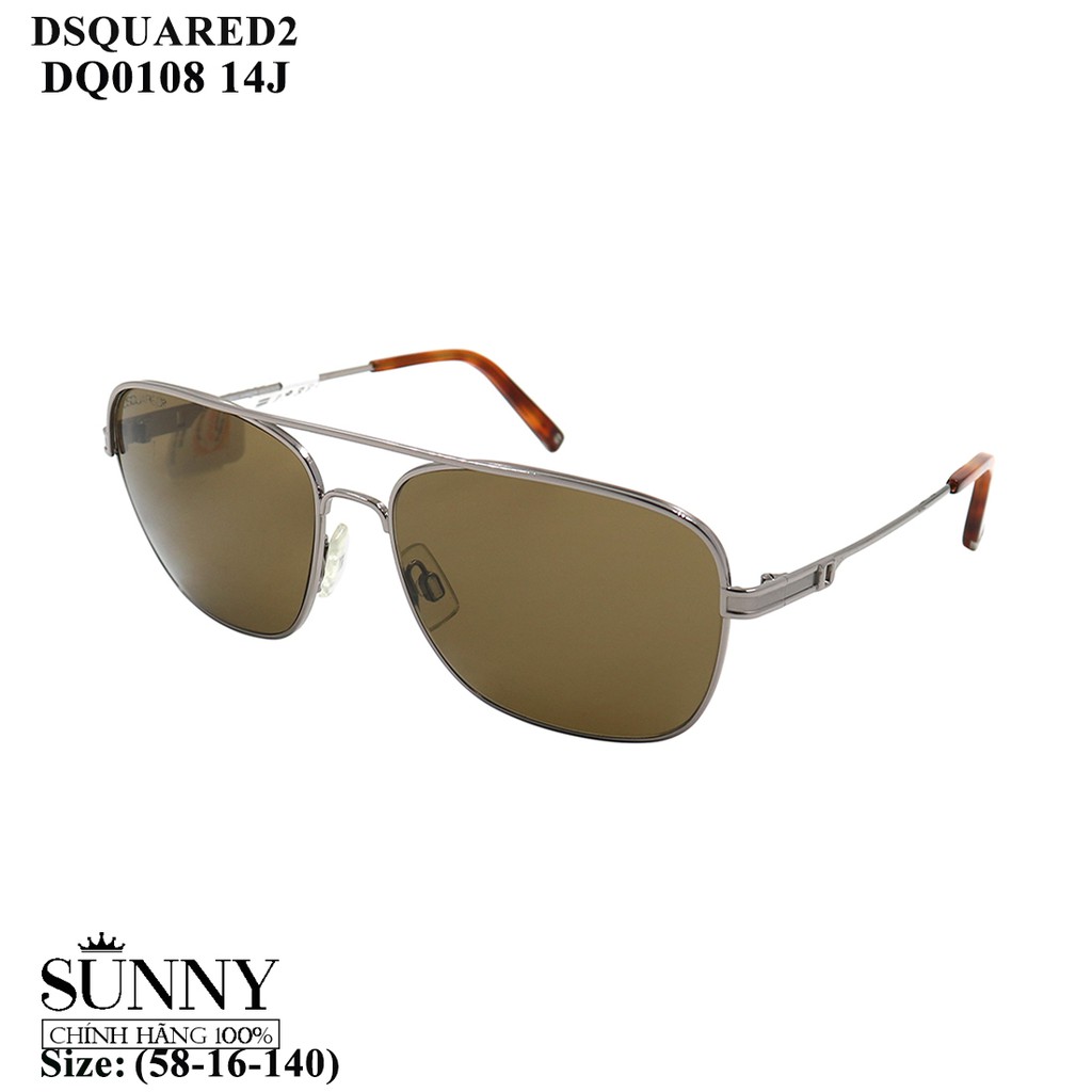 (Hàng chính hãng) Kính mát nam nữ Dsquared2 DQ0108 màu sắc thời trang
