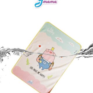 2 Tấm lót SIZE ĐẠI và size vừa chống thấm 2 mặt Goodmama