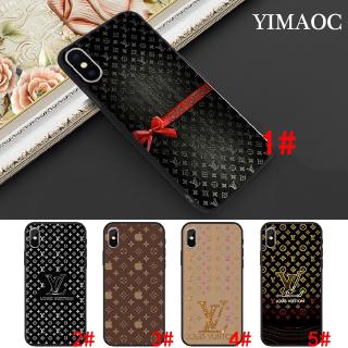 Ốp lưng họa tiết LV sang chảnh nhiều mẫu mã cho điện thoại iPhone XS Max XR X 11 Pro 7 8 6 6S Plus 107Q