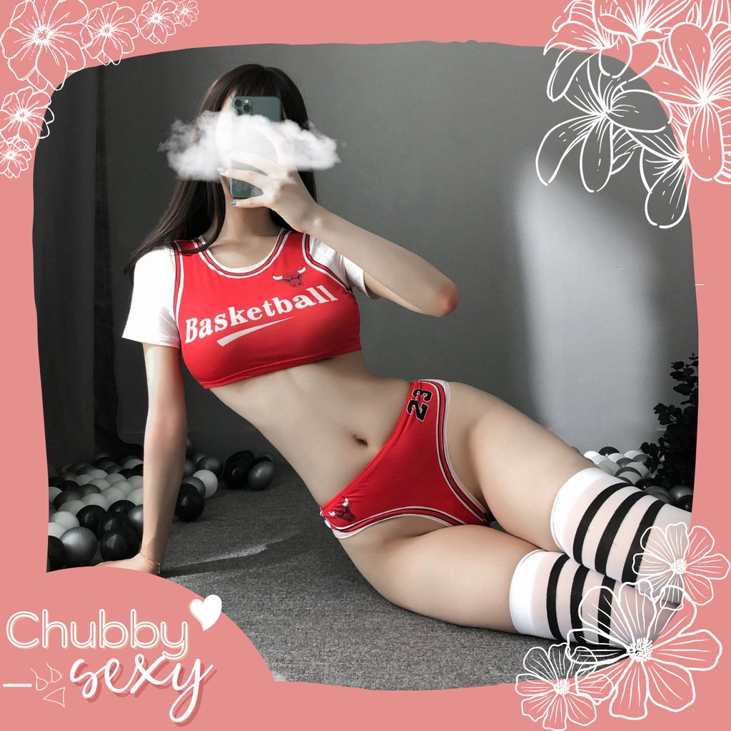 Cosplay Nữ Cổ Động Viên Bóng Đá Sexy - Set Đồ Thể Thao Cực Tôn Dáng Siêu Tôn Vòng 3 Gợi Cảm - CPL35 - Chubby.sexy | BigBuy360 - bigbuy360.vn