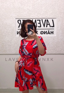 [mã WA88 giảm 20k đh 150k] 🔆🔆 ĐẦM HOA BÈO CHÂN ROSE