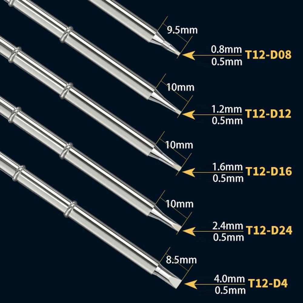QinJue Đầu Mỏ Hàn Điện T12 Series KF J02 JL02 ILS BC1 BCF1 B D4 D16 C1 Cho Trạm Công Việc Fx951