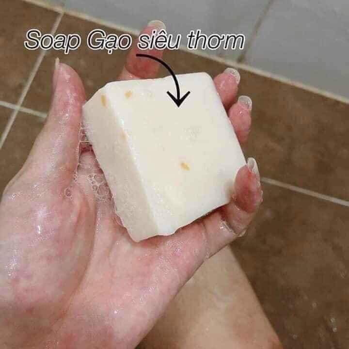 (Hàng Chuẩn)Xà Phòng Cám Gạo Thái Lan Jam Rice Milk Soap