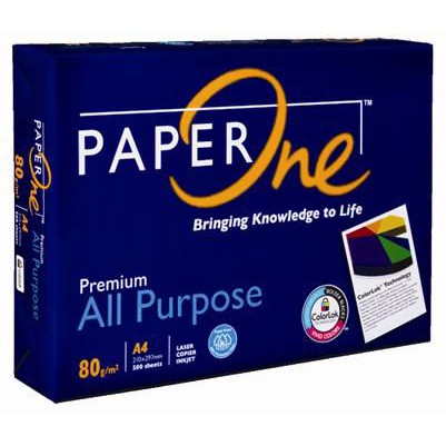 Giấy in A4 CAO CẤP Paper One nhập khẩu định lượng 70-80-85 gm2