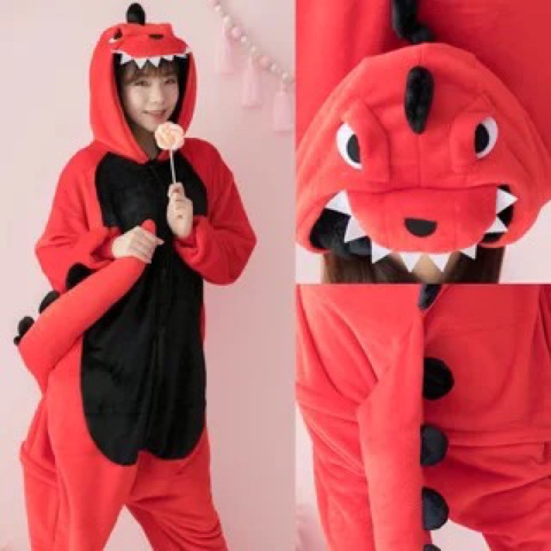 BỘ KHỦNG LONG ĐỎ NGƯỜI LỚN