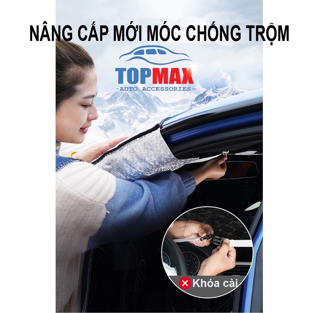 Tấm Che Kính Lái Ô Tô Xe Hơi 4 Lớp Tráng Bạc Cao CấpLOẠI TỐT - DÀY 4 LỚP