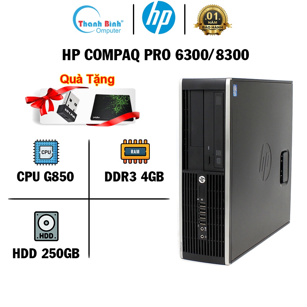Máy Tính Đồng Bộ ThanhBinhPC  HP Pro 6300/8300  -BẢO HÀNH 12 THÁNG 1 ĐỔI 1 -  Máy Tính Bàn