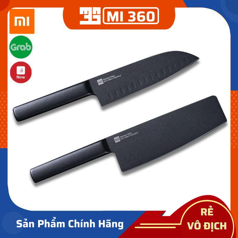 Bộ Dao Bằng Thép Không Gỉ Xiaomi HuoHou HU0015✅ Phủ Chống Dính Siêu Sắc Bén✅ Hàng Chính Hãng