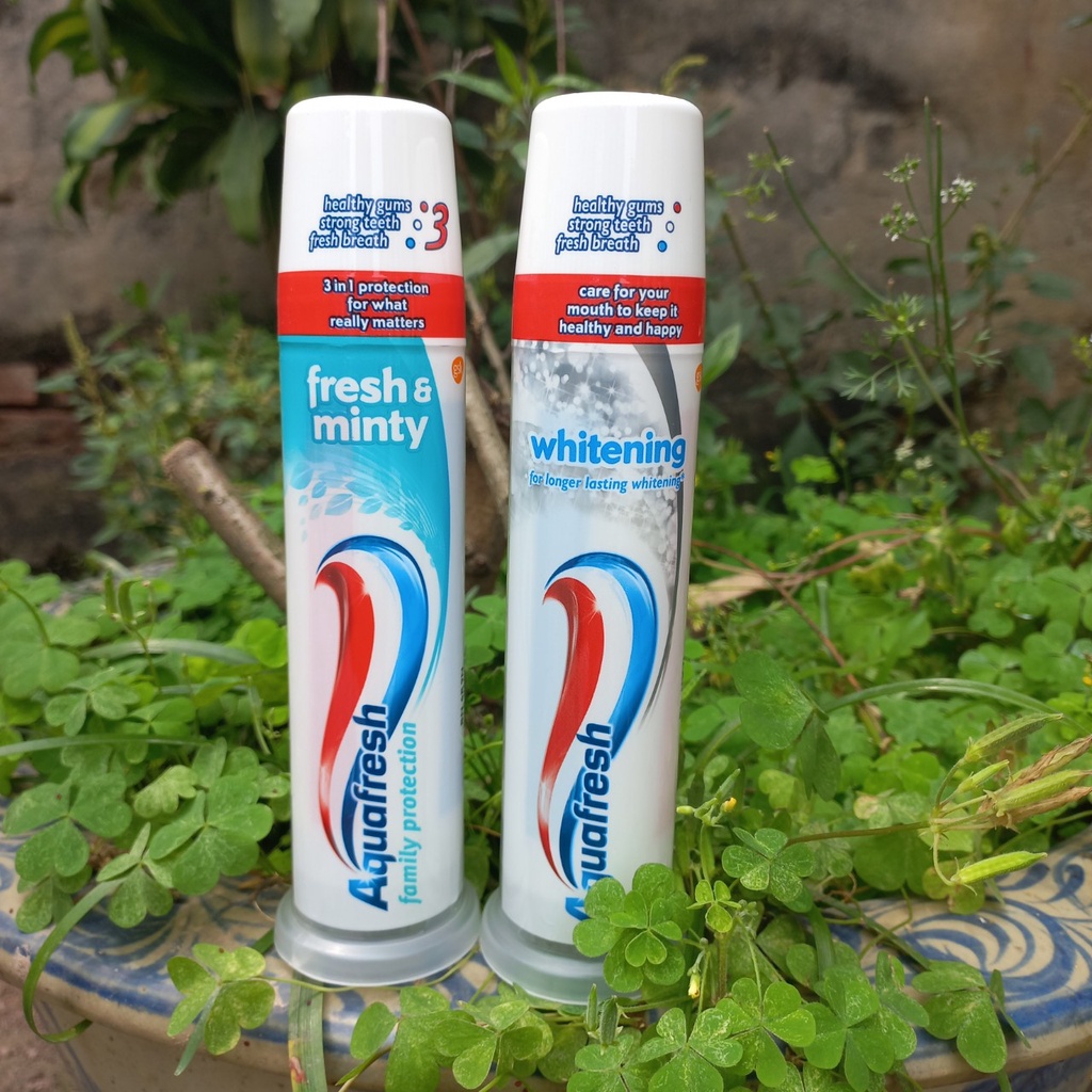 Kem đánh răng AQUAFRESH dạng ống 100ml [HÀNG CHÍNH HÃNG]