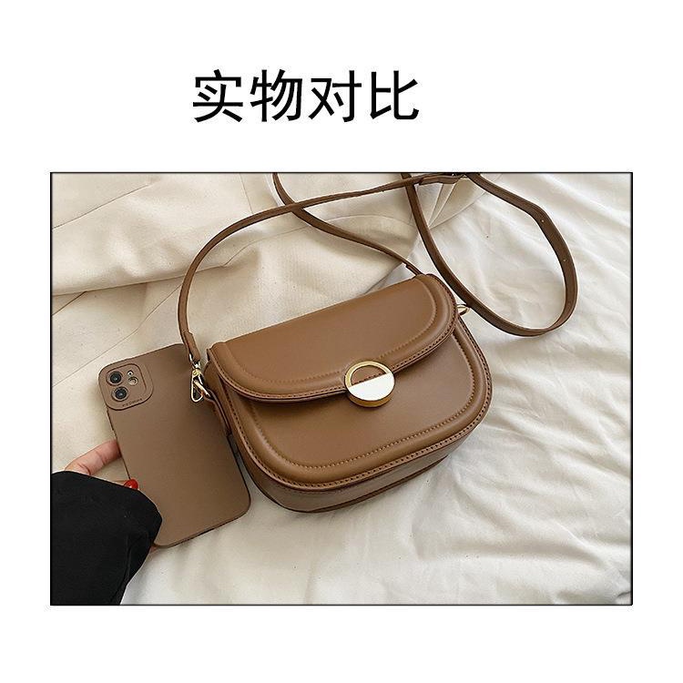 Túi Đeo JASMIN NOIR Chéo Da PU Hình Yên Ngựa Phong Cách Cổ Điển Thời Trang Cho Nữ