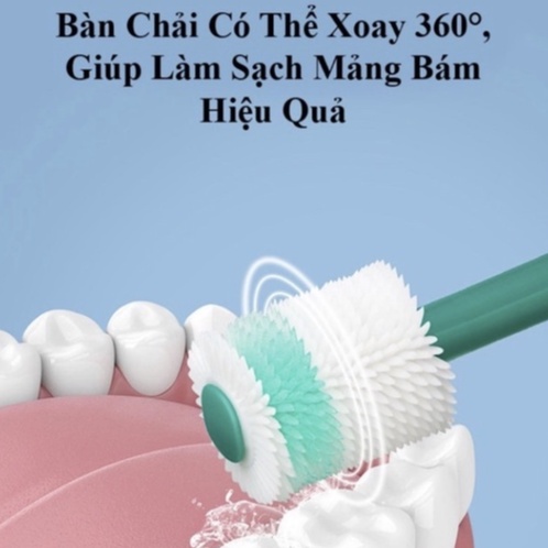 Bàn chải 360 hình Gấu 5414