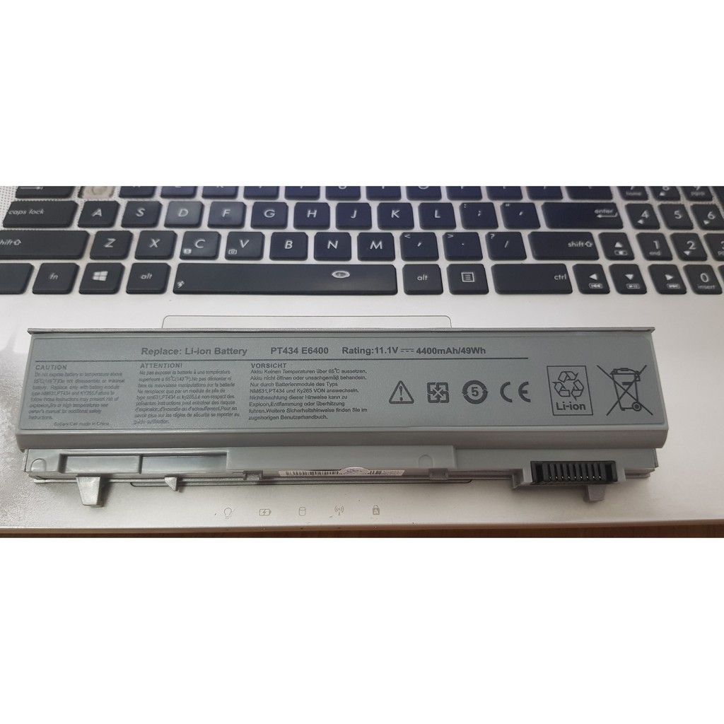 Pin laptop Dell Latitude E6400, E6410, E5400, E5500, E6500, E6510. WorkStations M2400, M4400, M6400. M4500. Precision M4