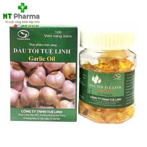 Dầu tỏi Tuệ Linh - Tăng sức đề kháng - Garlic oil