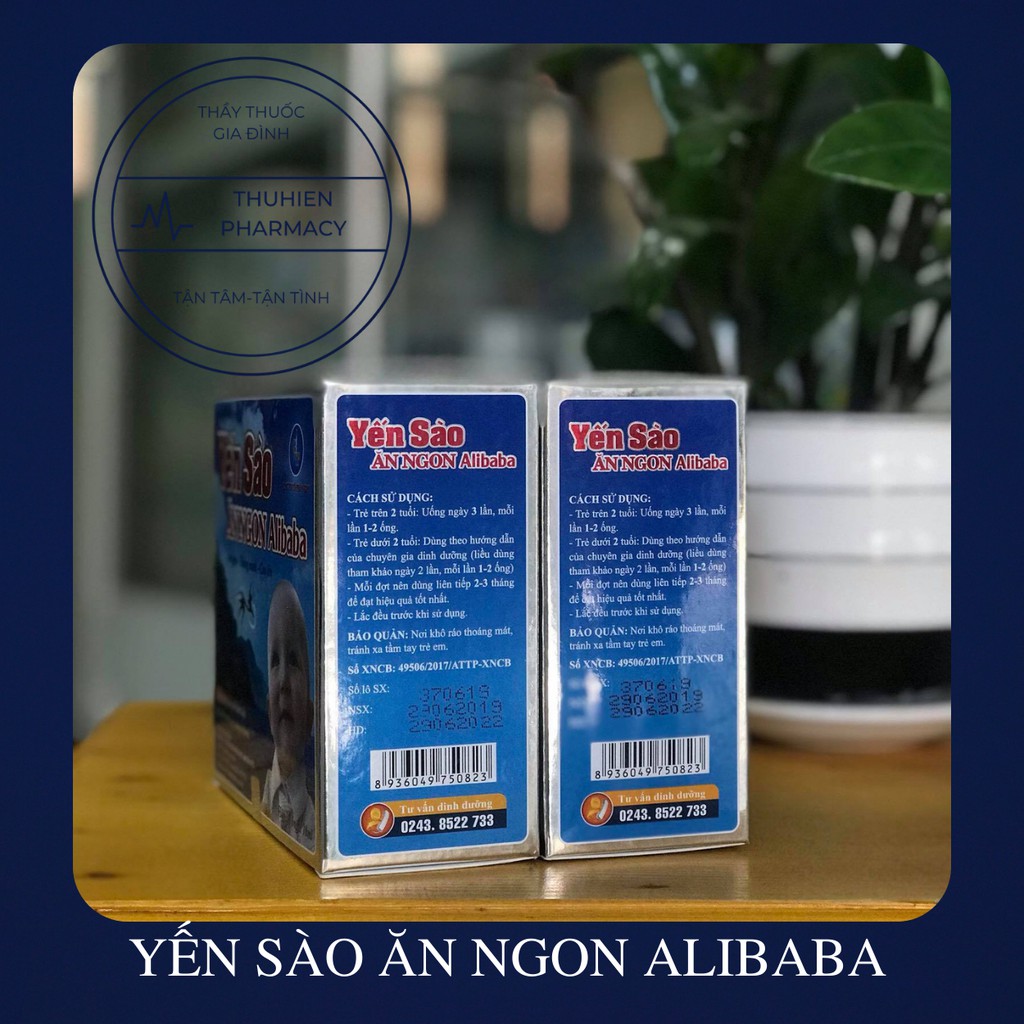 YẾN SÀO ĂN NGON ALIBABA  - Bé Ăn ngon, tăng đề kháng, thông minh