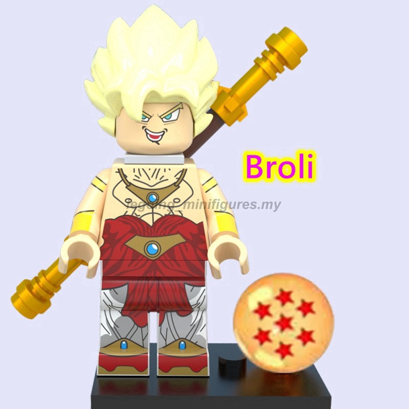Mô Hình Nhân Vật Son Goku Vegeta Broli Kanba Trong Dragon Ball NoBrandABS