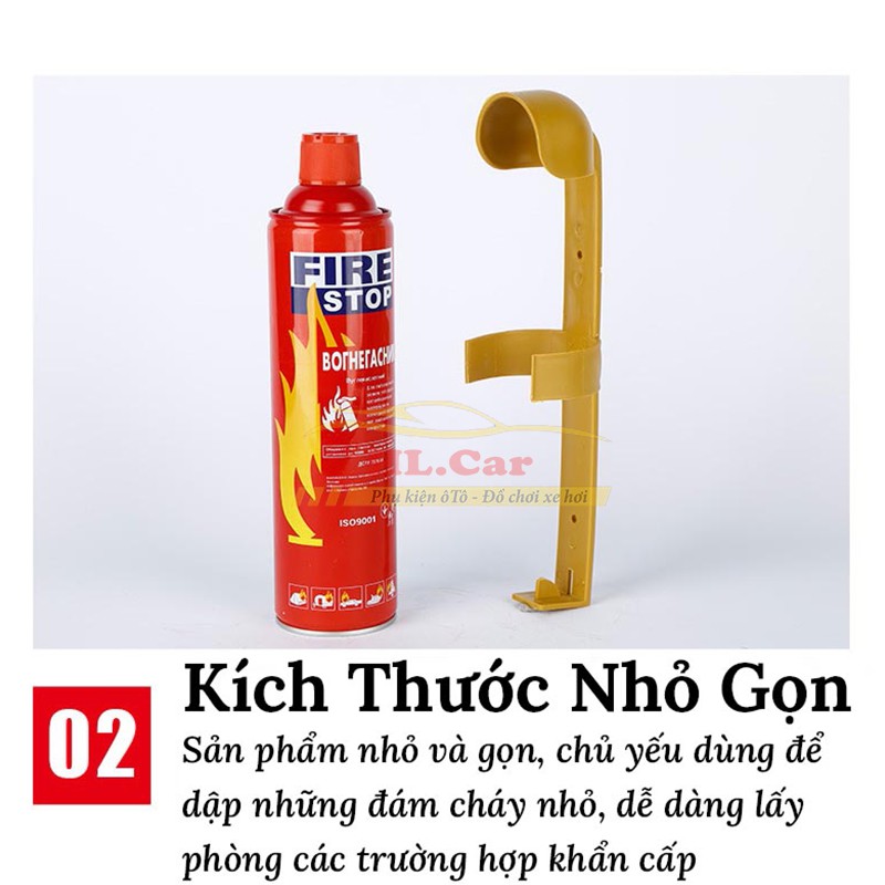 Bình Chữa Cháy Mini, 500ml